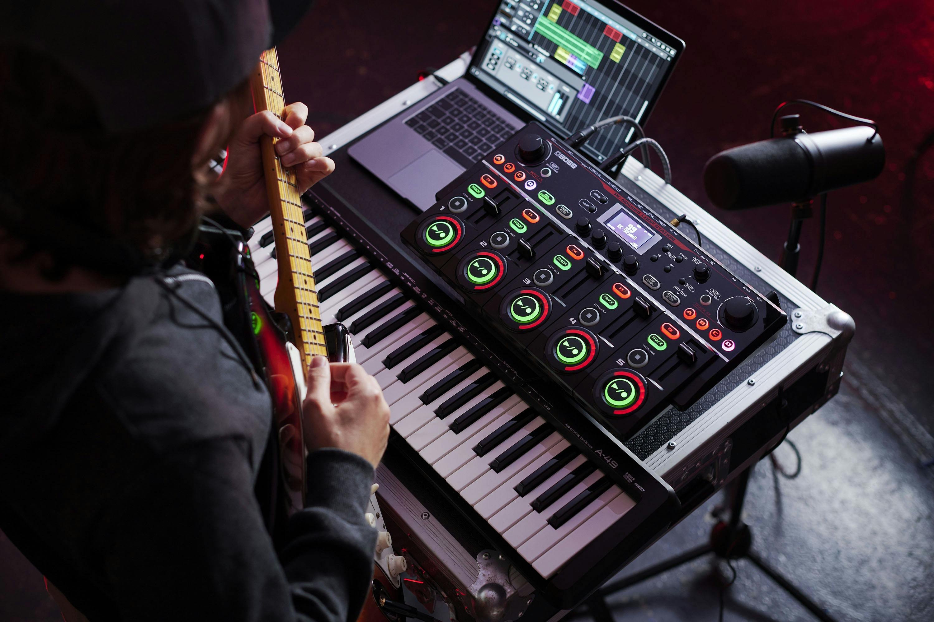 Boss RC-505MKII Flagship Tabletop Looper with 5 tracks & Mic